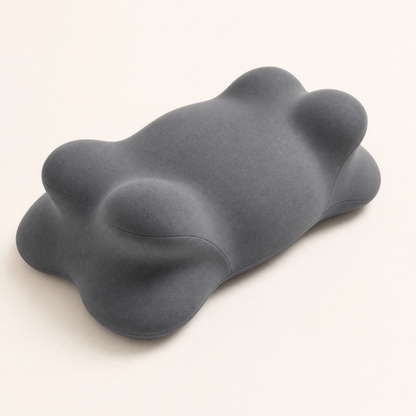No Snore Cloud Pillow, grey