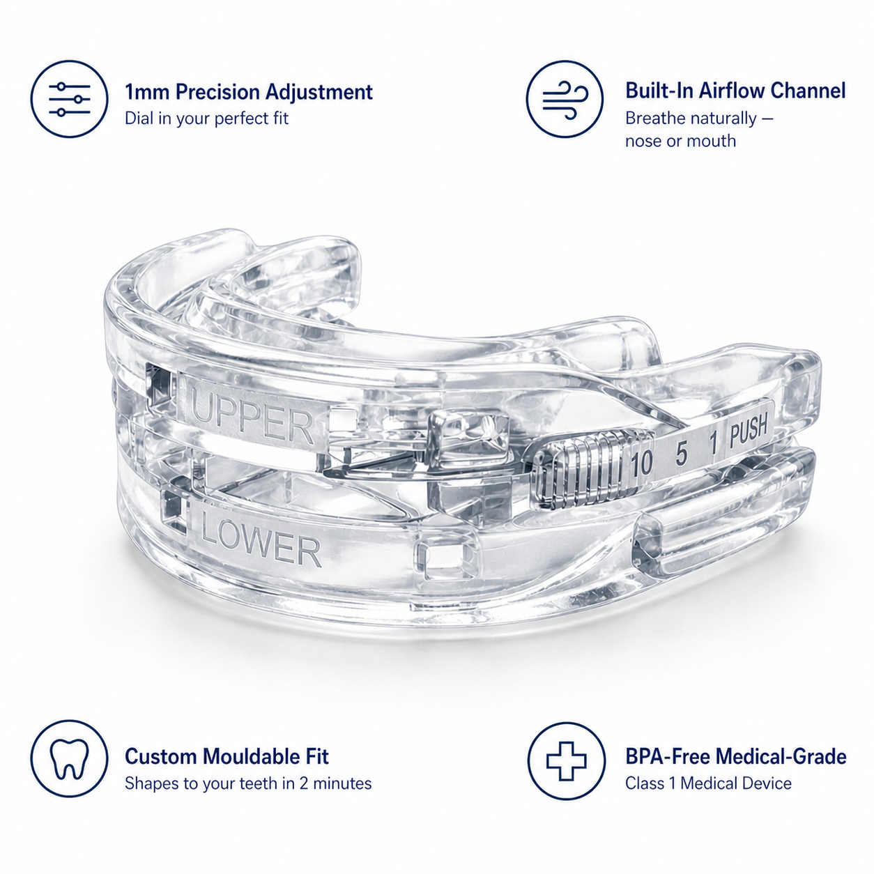 NoSnore Pro™ Anti-Snoring Mouthpiece