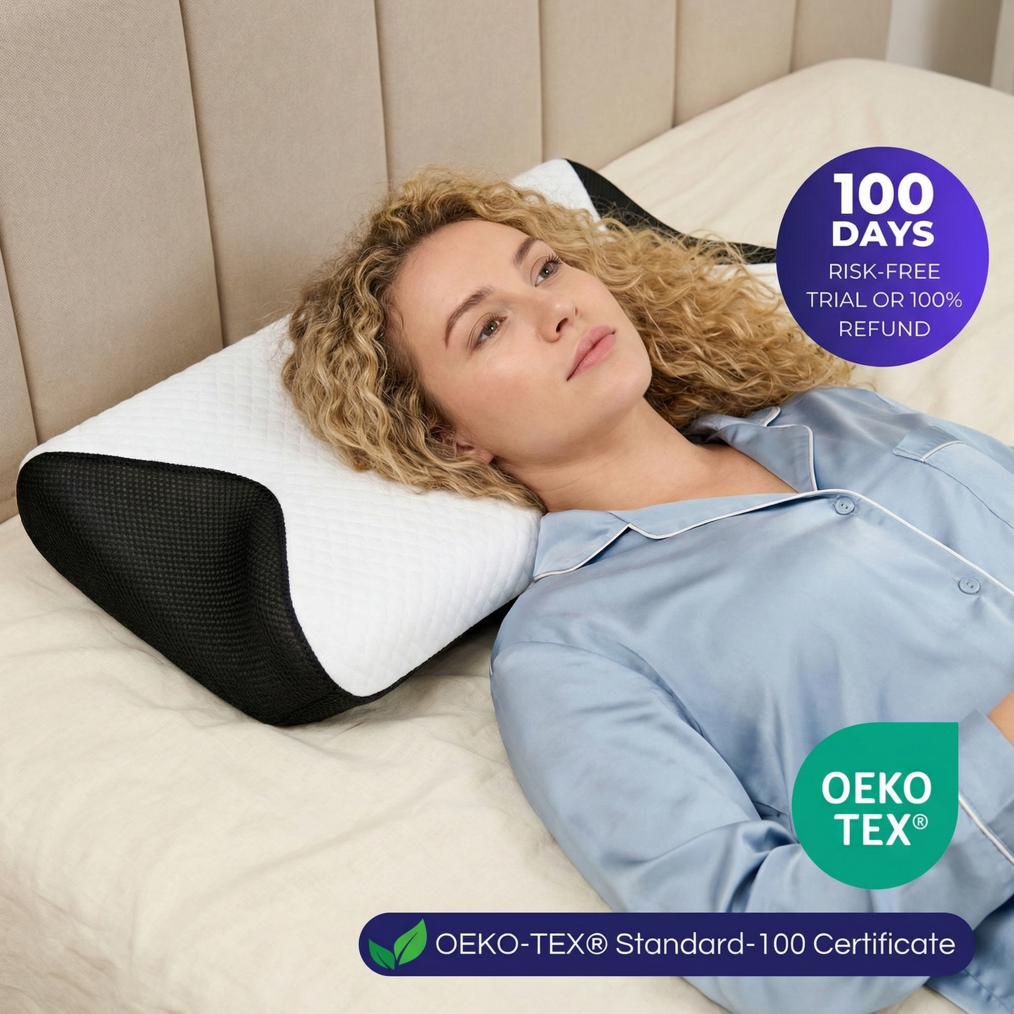 No Snore™ Airway Alignment Pillow